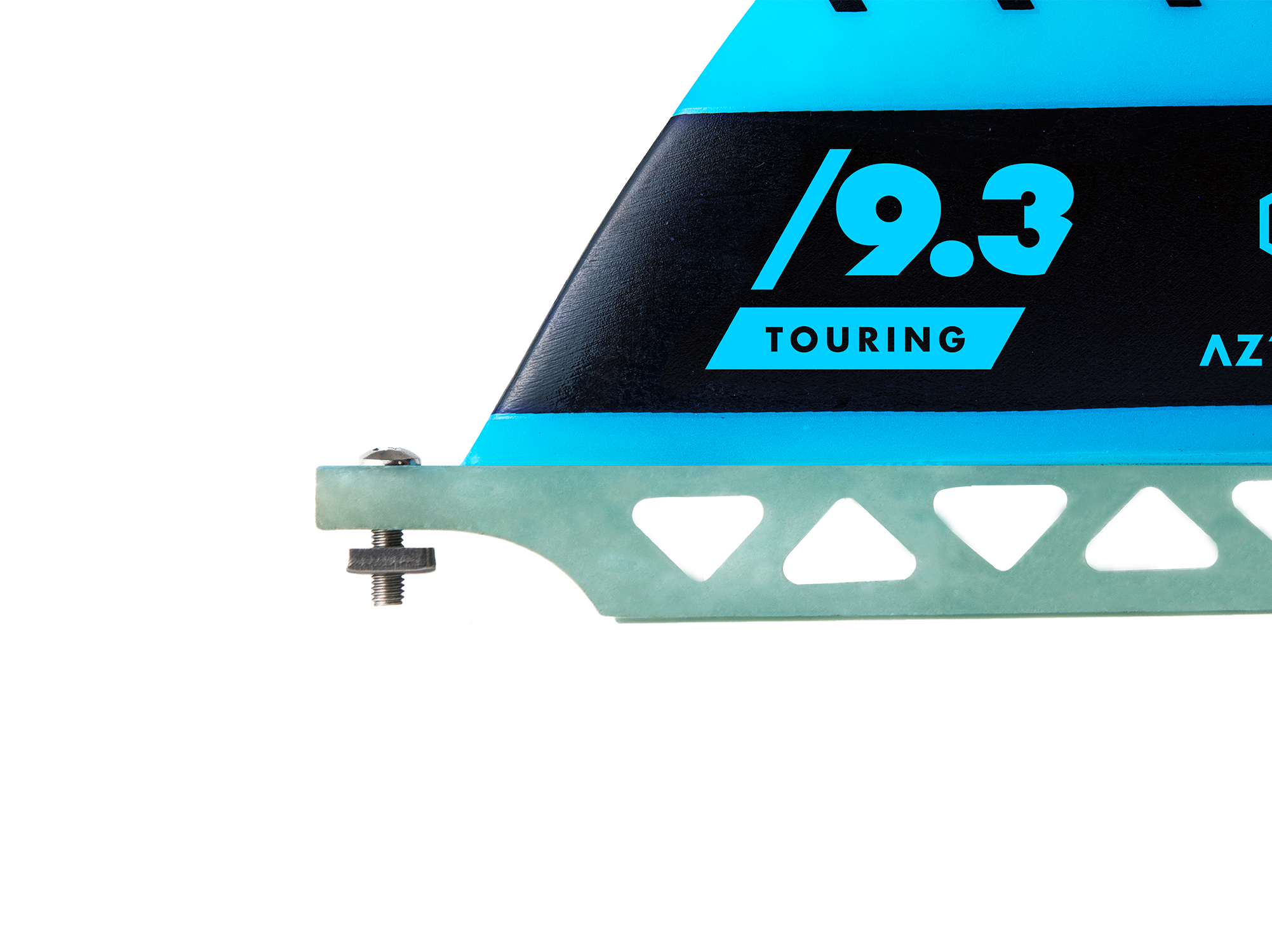 Pinna AZTRON Touring in fibra di vetro 9.3" sistema US BOX