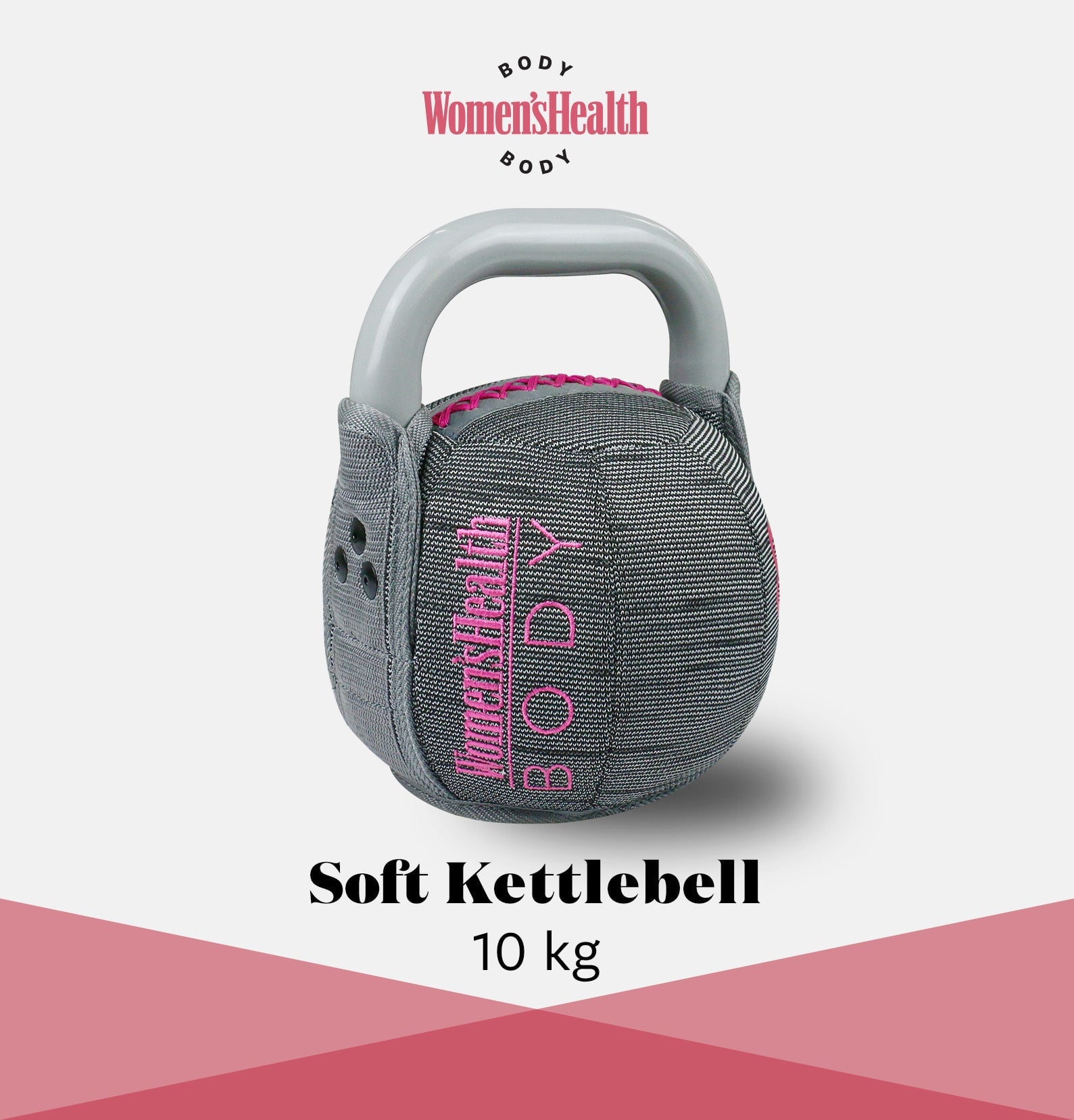 Soft Kettlebell 10kg Variante, mit Textilüberzug