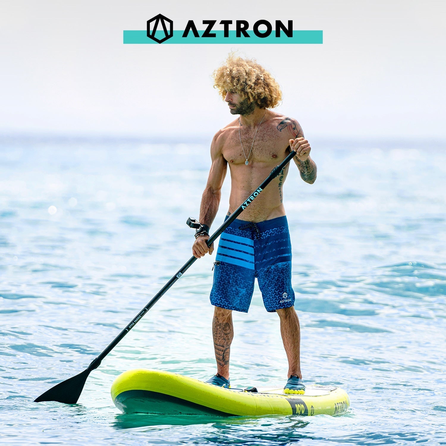 AZTRON SPACE Men's Board Short, Wakeboard Swimshort