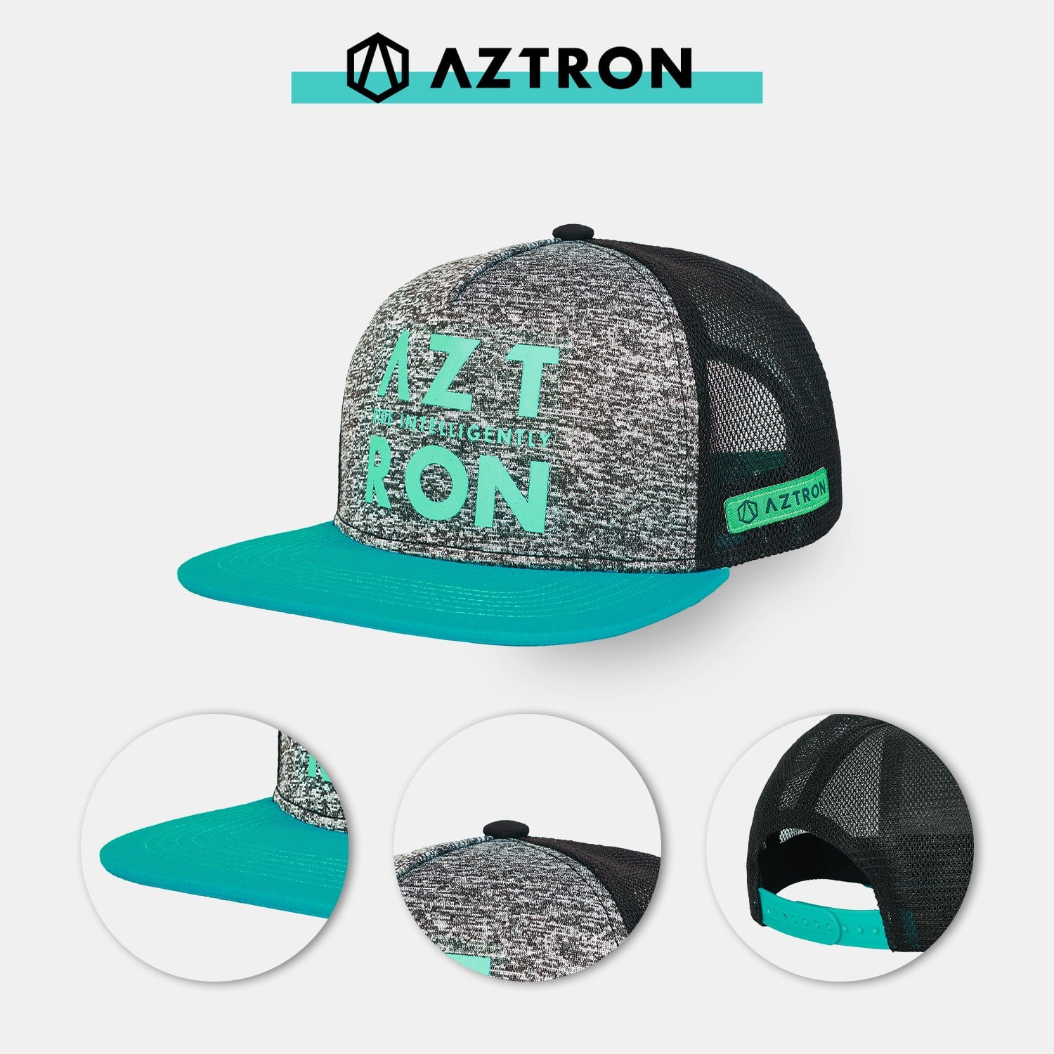 AZTRON Full Logo Cap, Kappe, Baseball Cap, SUP Cap, Trucker Cap