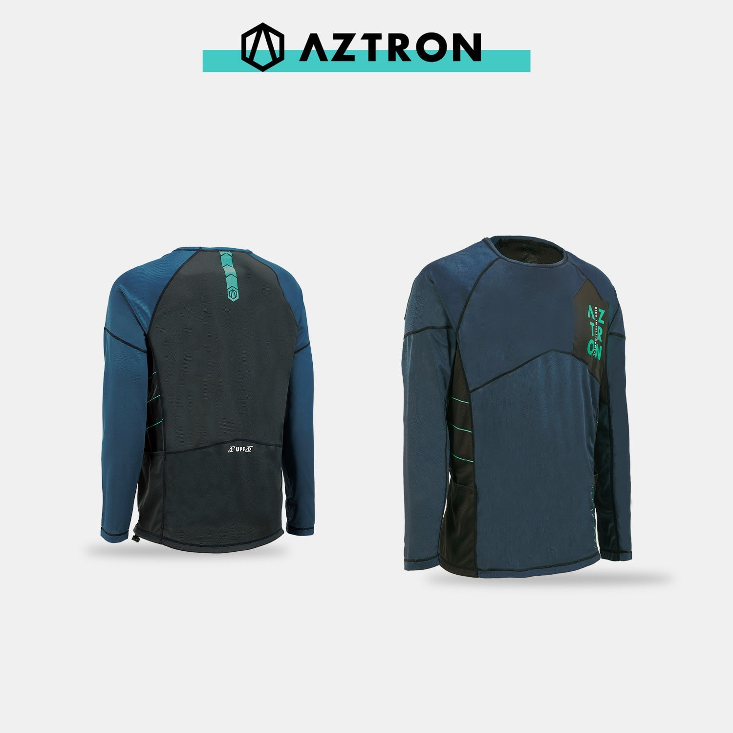 AZTRON LS RASH GUARD Men (98% UV-Schutz), UV-Shirt