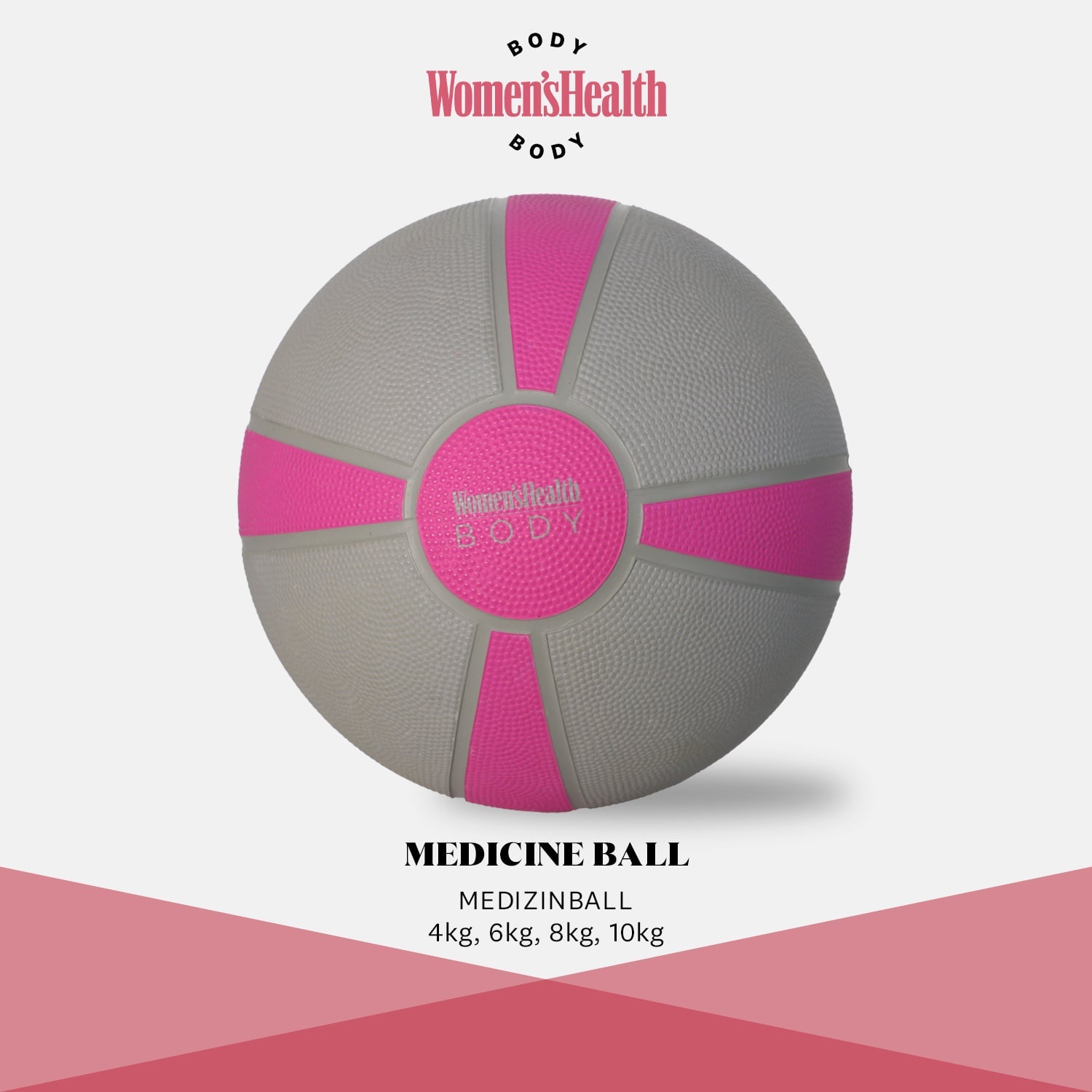 Medizinball, Trainingsball (Fitnessball) 4-10kg