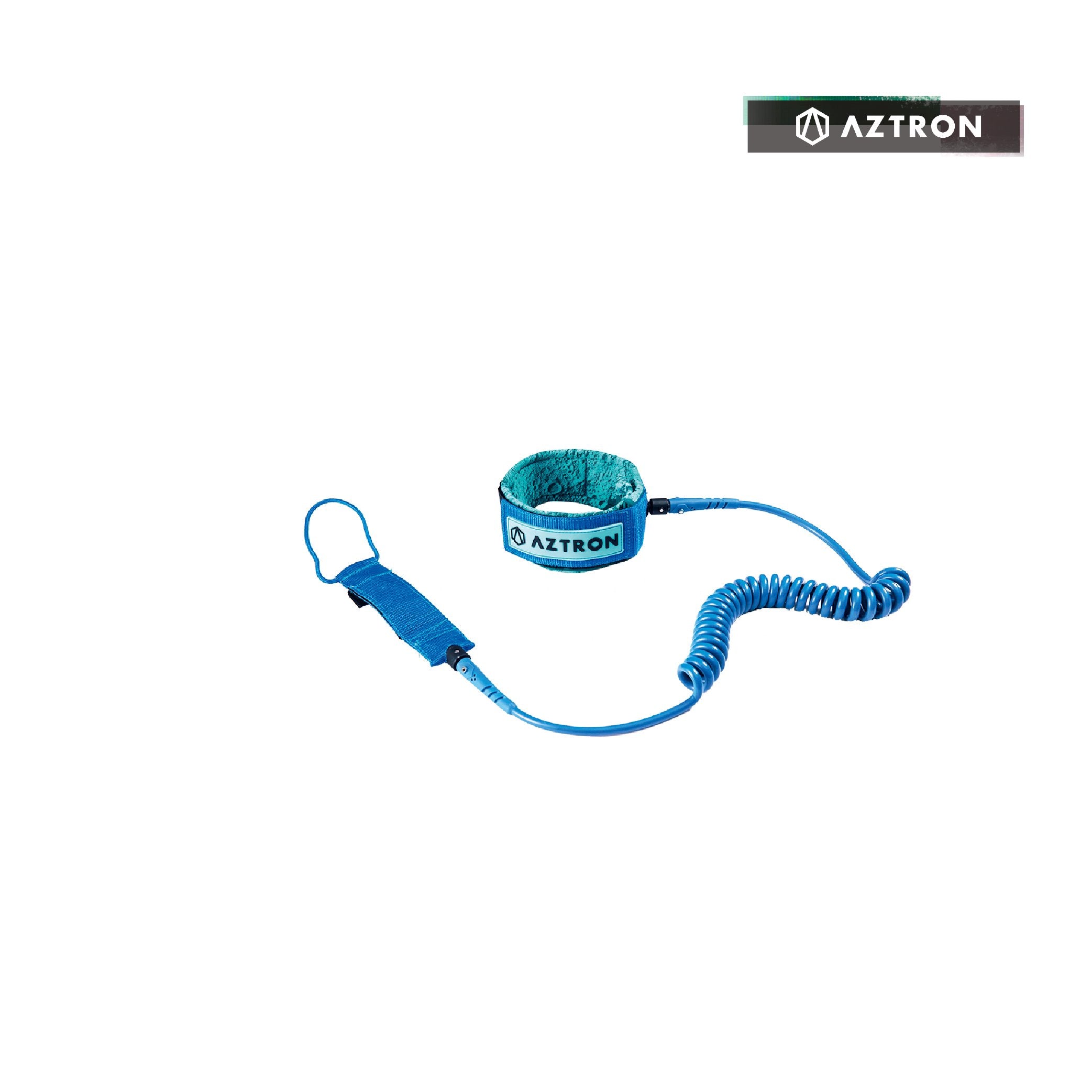 AZTRON SUP Coil Leash 10.0, polsino alla caviglia, leash di sicurezza per SUP