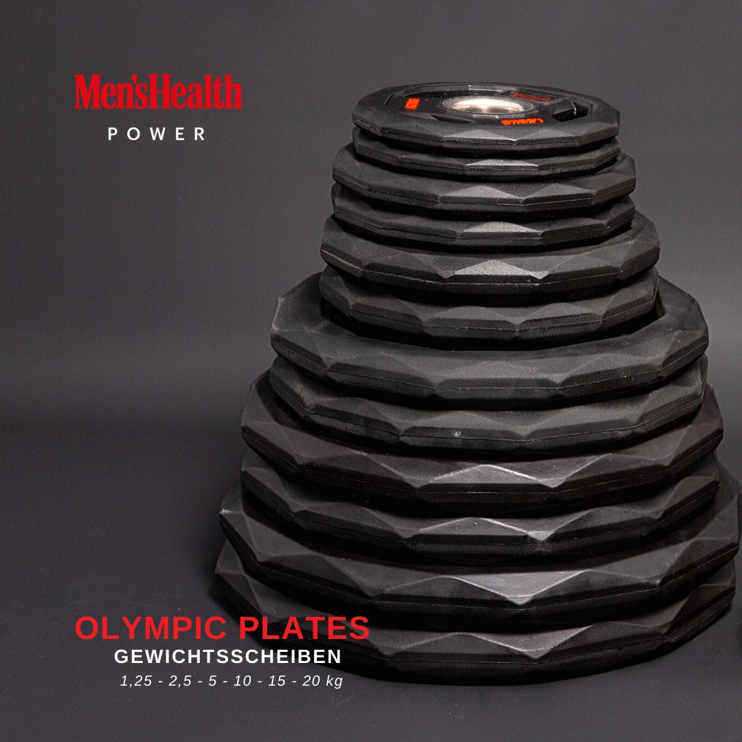 MH Gewichtsscheiben (Olympic Plates), Ø50mm, Polyurethan