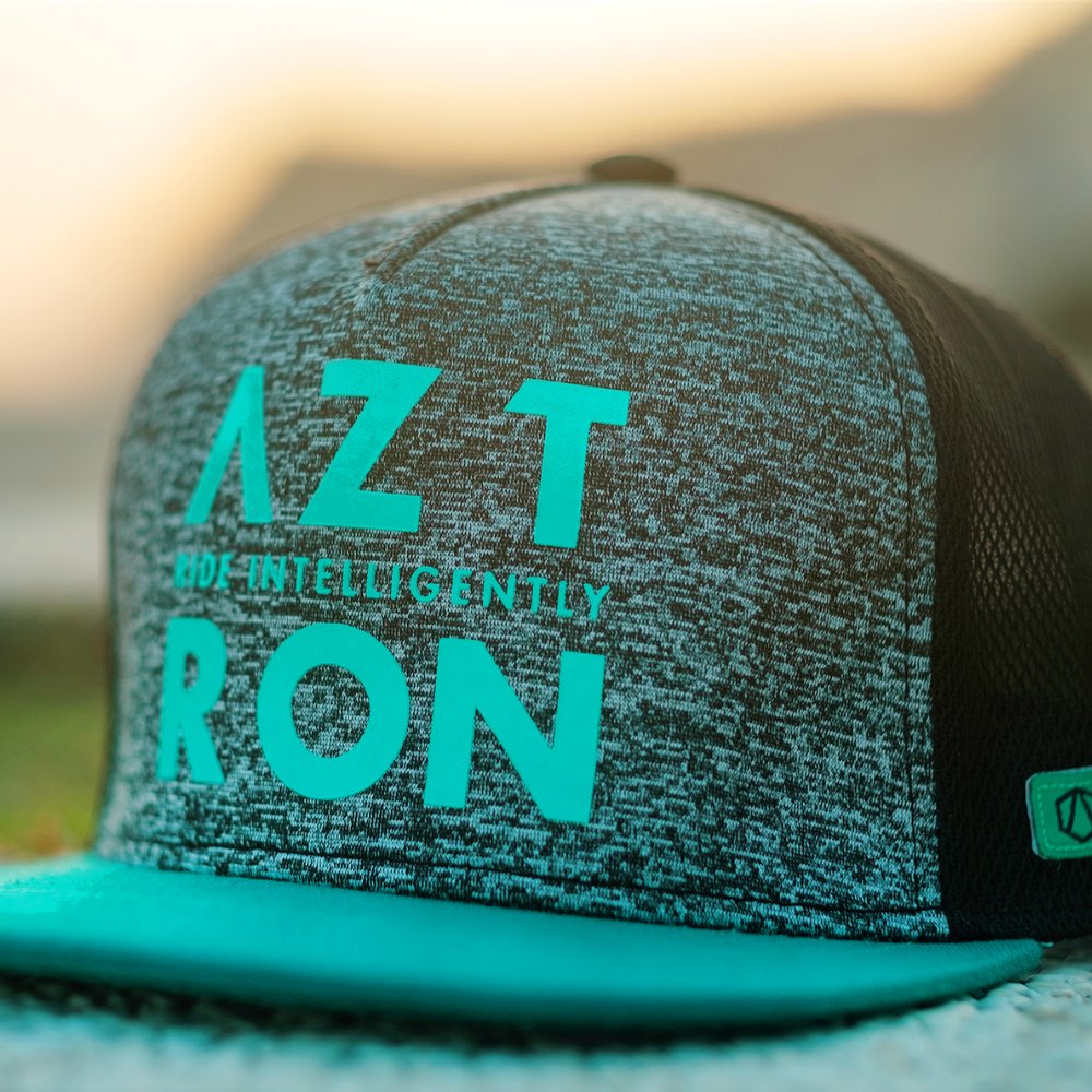 Cappellino con logo completo AZTRON, berretto, berretto da baseball, berretto SUP, berretto da camionista