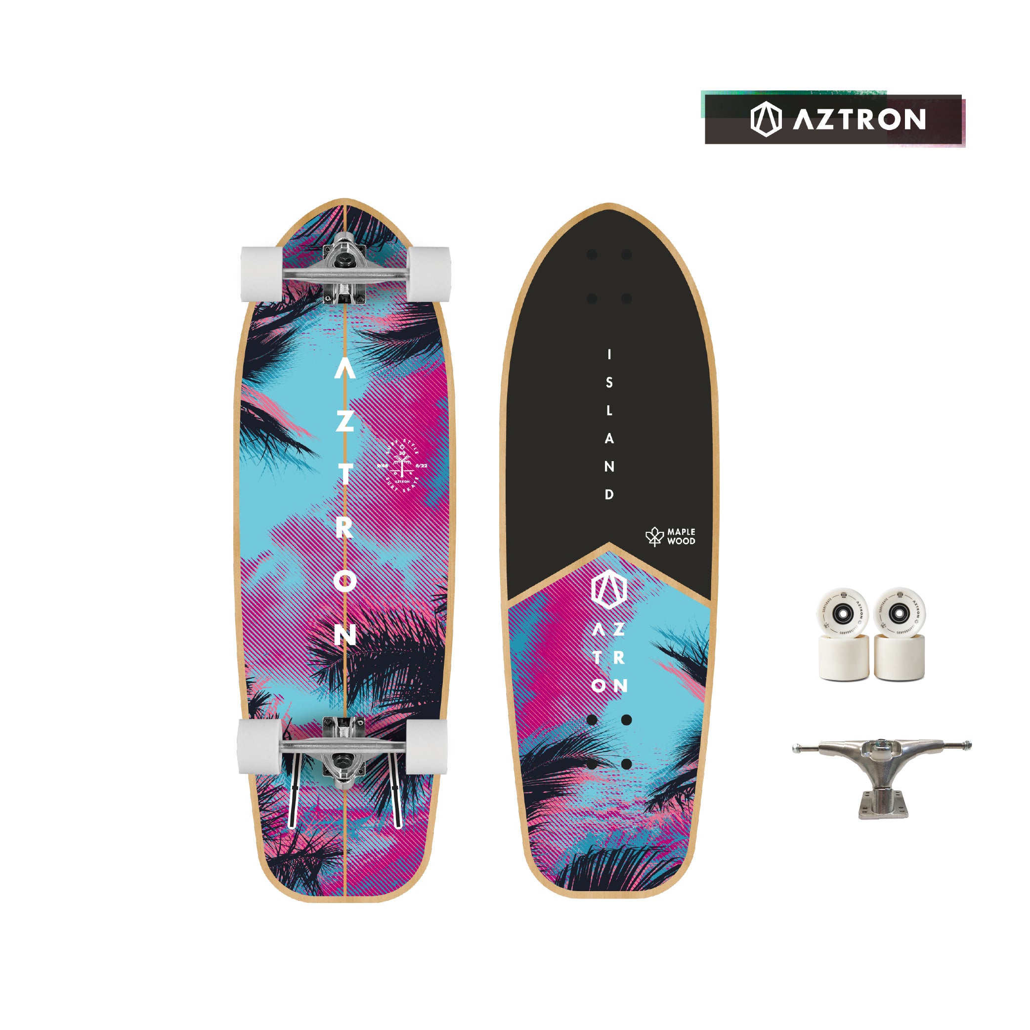 Aztron ISLAND 30 Surfskate Board